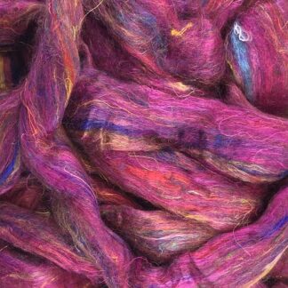 Sarisilke fibre pink